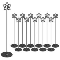 Soportes para Números de Mesa Urban Deco 12 unidades 30 cm Metal Negro Soportes para Números de Mesa Urban Deco 12 unidades 30 cm Metal Negro