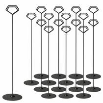 Soportes para Números de Mesa Urban Deco 30 cm Metal Negro 16 unidades Soportes para Números de Mesa Urban Deco 30 cm Metal Negro 16 unidades