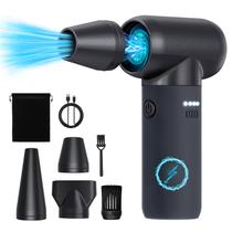 Soprador de Ar Comprimido sem Fio Recarregável Cuteqi 3 Velocidades Soprador de Ar Comprimido sem Fio Recarregável Cuteqi 3 Velocidades