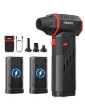 Soprador de Ar Elétrico GOOLOO F5 com Dupla Bateria 180000RPM
