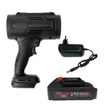 Soprador De Ar Elétrico Turbo Sem Fio Alta Potência Com Controle De Velocidade Motor De Cobre Portátil E Leve Soprador De Ar Elétrico Turbo Sem Fio Alta Potência Com Controle De Velocidade Motor De Cobre Portátil E Leve