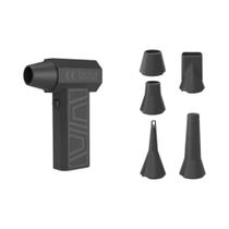 Soprador De Ar Turbo Portátil Recarregável 3 Velocidades 200000RPM Com 5 Bicos Magnéticos Para