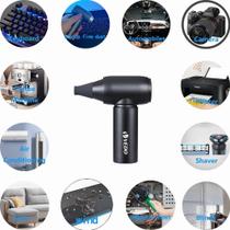 Soprador De Ar Turbo Removedor Poeira Carros Casa PC Gamer Placa Mãe Cooler Notebook Eletrônicos