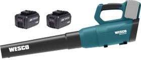 Soprador De Folhas 18v + 18v 2 Bateria 4ah Wesco Ws8518.9 Soprador De Folhas 18v + 18v 2 Bateria 4ah Wesco Ws8518.9