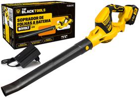 Soprador De Folhas A Bateria 21v Bivolt The Black Tools