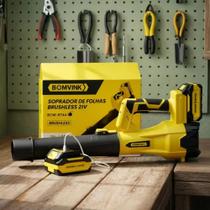Soprador de folhas brushless 21v 600w 750g bomvink