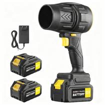 Soprador de Folhas CurioToy 21V Sem Fio com 2 Baterias e Carregador Soprador de Folhas CurioToy 21V Sem Fio com 2 Baterias e Carregador