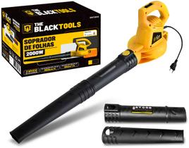 Soprador De Folhas E Resíduos Elétrico 2000w Para Jardim Bsf2000 The Black Tools