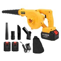 Soprador de folhas elétrico aspirador de pó sem fio 2 bateria 21V BOM-9709