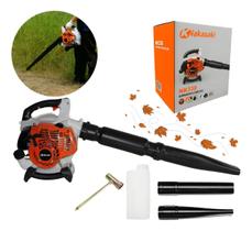 Soprador de Folhas Gasolina 33CC 280kmh Alta Potência Jardinagem Profissional