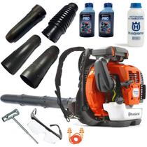 Soprador De Folhas Husqvarna 570bts 65,6cm³ Profissional de Alta Vazão