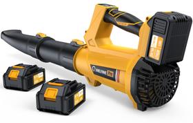 Soprador de Folhas Kaelynne 20V Sem Fio com 2 Baterias 540 CFM