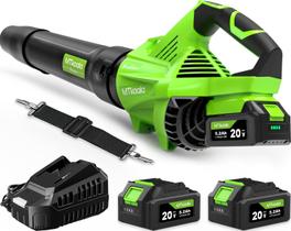 Soprador de Folhas MTKOALA 1200W Sem Fio com Motor Brushless e Autonomia de 160 min Soprador de Folhas MTKOALA 1200W Sem Fio com Motor Brushless e Autonomia de 160 min
