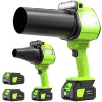 Soprador de Folhas OGERY Sem Fio, Sem Escovas, 2 Baterias, LED
