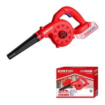 Soprador De Folhas Sem Fio 20v 18.000rpm Limpeza Potente