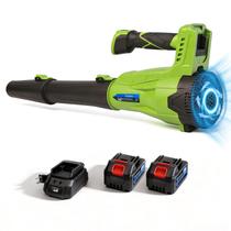 Soprador de Folhas Sem Fio Elebatic 690 CFM 190 MPH 6 Velocidades Soprador de Folhas Sem Fio Elebatic 690 CFM 190 MPH 6 Velocidades
