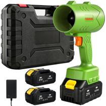 Soprador de Folhas Sem Fio Purcoco 21V com 2 Baterias de 4,0Ah Soprador de Folhas Sem Fio Purcoco 21V com 2 Baterias de 4,0Ah