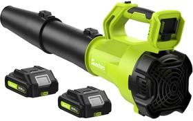 Soprador de Folhas Sem Fio SUNCHERS com 2 Baterias e Carregador Soprador de Folhas Sem Fio SUNCHERS com 2 Baterias e Carregador