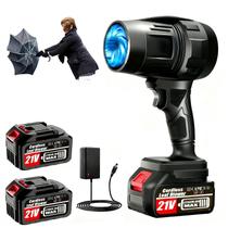 Soprador de Folhas sem Fio Vopot com 2 Baterias de 4,0 Ah Turbo
