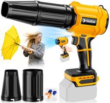 Soprador de Folhas TAIRDA Mini Turbo Jet Sem Fio, 2 Bicos, Leve