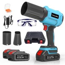 Soprador de Folhas VisionMin 24V Sem Fio Motor Brushless 2x4Ah