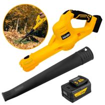 Soprador de Folhas Vonder 15000 rpm ISV 1834 Com 1 Bateria 5Ah Velocidade do Ar 210 km Sem Carregador