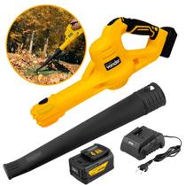 Soprador de Folhas Vonder 15000 rpm ISV 1834Com 1 Bateria 4Ah e Carregador Velocidade Ar 210 km Soprador de Folhas Vonder 15000 rpm ISV 1834Com 1 Bateria 4Ah e Carregador Velocidade Ar 210 km