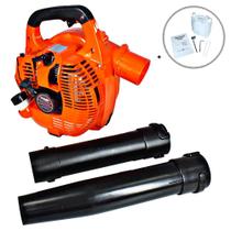 Soprador de Folhas Vulcan SV260S 2T 26CC 0,90CV á Gasolina Ideal Para Limpeza de Ruas e Calçadas - Vulcan Trent