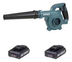 Soprador De Folhas Wesco Ws2942 + 2 Bateria 2ah 18v Sem carregador