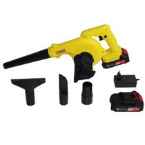 Soprador E Aspirador Eletrico A Bateria 48V Com 2 Baterias