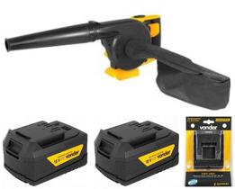 Soprador e Aspirador ISAV 1823 + 2 Baterias 18V 4Ah Vonder