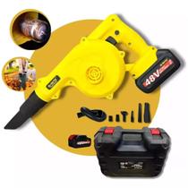 Soprador E Aspirador Maleta Portatil 2 Baterias Sem Fio Leve Soprador E Aspirador Maleta Portatil 2 Baterias Sem Fio Leve