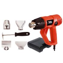 Soprador Térmico 1.800W HG2000K Black e Decker com 2 Bocais Espátula Removedor de Pintura e Maleta Plástica