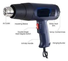 Soprador Térmico 110v 1800w C Regulagem De Temperatura Soprador Térmico 110v 1800w C Regulagem De Temperatura
