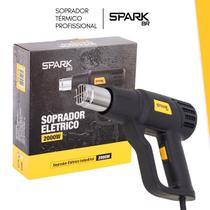 Soprador Térmico 2000W 600ºC 2 Estágios Profissional SparkBr 110 V ou 220 V Uso Residencial e Industrial Controle de Temperatura