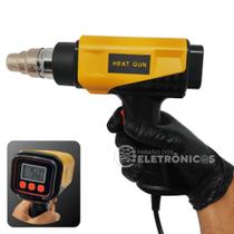 Soprador Térmico Aquecedor Profissional Pistola De Ar Quente Bico de Metal LGX170AM