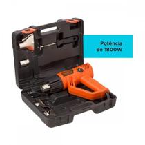 Soprador Termico Black & Decker 1800W 220V Com Maleta Hg2000K-B2 Soprador Termico Black & Decker 1800W 220V Com Maleta Hg2000K-B2
