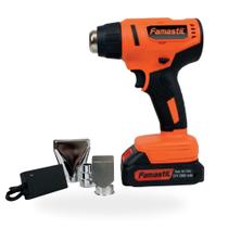 Soprador Térmico Famastil 21v Sem Fio Led 550 Graus 300W Soprador Térmico Famastil 21v Sem Fio Led 550 Graus 300W