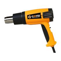 Soprador Térmico Maq. CF-HG004 Pistola Ar Quente 2000W Temperatura Ajustável 50-600C Acessórios Inclusos Profissional