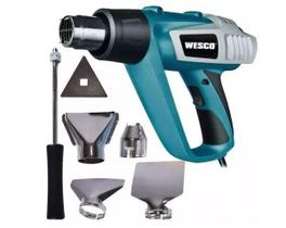 Soprador Térmico Wesco 2000w 3 Temperaturas Acessórios 220v peliculas automotivo pintura chapeação