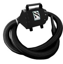 Soprador trino alef 110v para petshop secar preto
