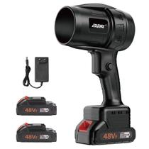 Soprador Turbo Ar Pó Folhas Portátil 2 Baterias Recarregável