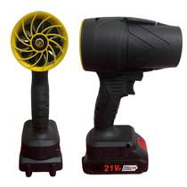 Soprador Turbo Fan 32000 RPM Recarregavel Potente Limpeza Jardim Quintal Folha Detrito Sujeira Manutençao Soprador Turbo Fan 32000 RPM Recarregavel Potente Limpeza Jardim Quintal Folha Detrito Sujeira Manutençao