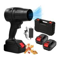 Soprador Turbo Portátil Recarregável 48v 2 Baterias + Maleta Soprador Turbo Portátil Recarregável 48v 2 Baterias + Maleta