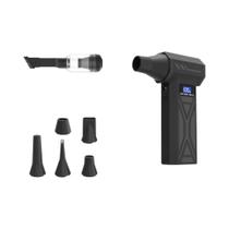 Soprador Turbo Sem Escovas De Alta Velocidade 130000RPM, Poderoso Limpador De Ar Com Ferramenta De