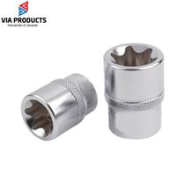 Soquete 1/2" estriado curto - 10mm - r61101006 - gedore