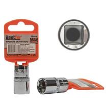 Soquete 1/2" sextavado 16mmx38mm - bestfer Soquete 1/2" sextavado 16mmx38mm - bestfer