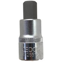 Soquete 1/2 X 12 Mm Tipo Allen Hexagonal Curto R62551210 Gedore Red
