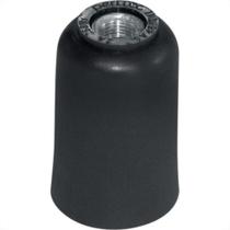 Soquete Abajour Coluna Liso Perlex Preto 1103Pr Soquete Abajour Coluna Liso Perlex Preto 1103Pr