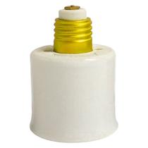 Soquete Adaptador em Porcelana Rosca E-27 Para E-40